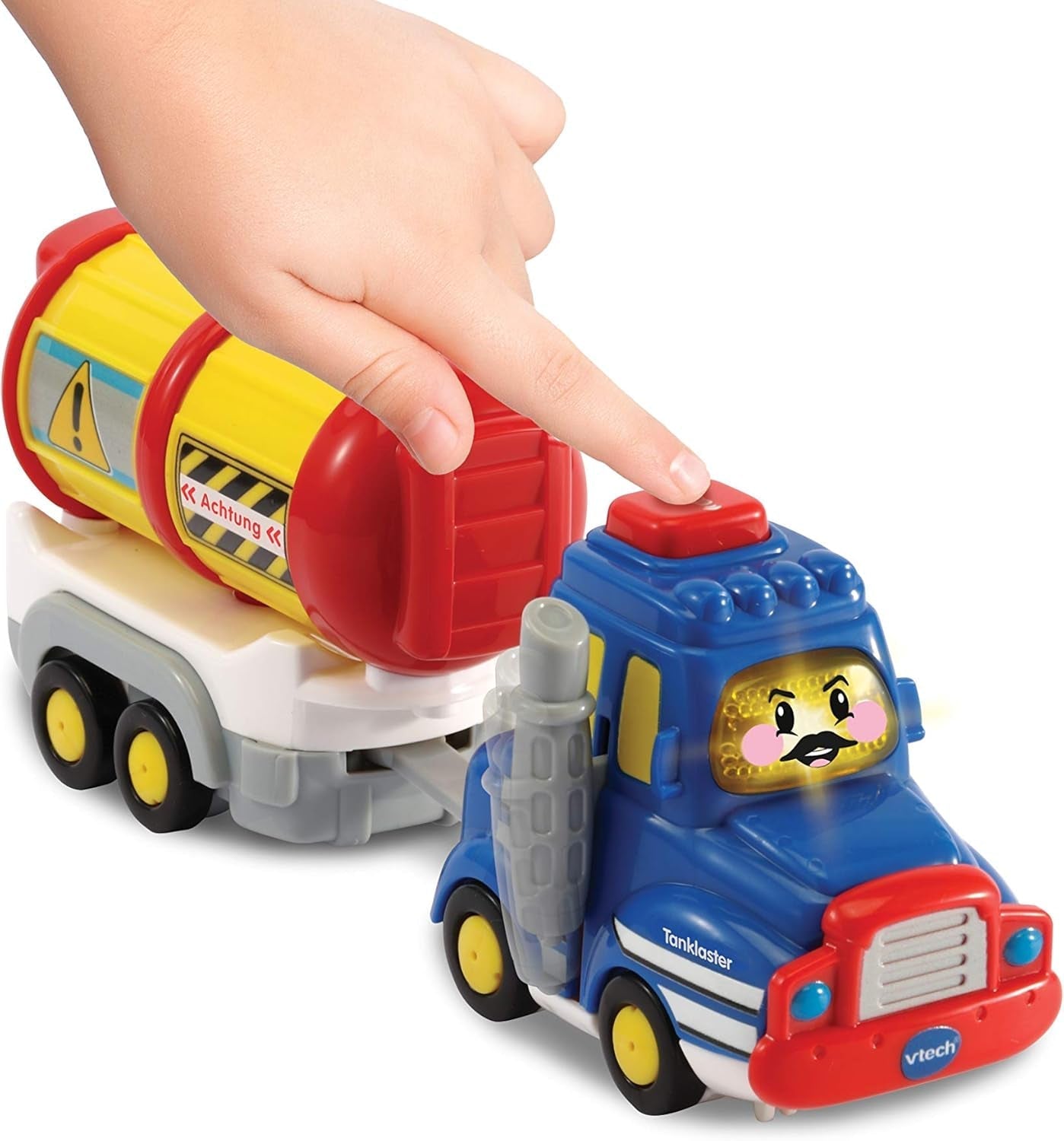 Vtech 80-540204 TUT TUT Baby Flitzer - Tankwagen en aanhanger Bebe Toys Naty Shop