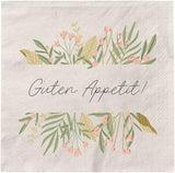 Grafik Werkstatt Servetten Mit Spruch Groß | 20 stuks | 16,5 x 16,5 cm | Grijs | Eet smakelijk!