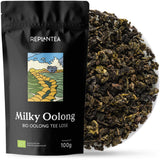 BIO Melkachtige Oolong-thee (100 g) | Premium losse Oolong thee met romige en zoete melktonen | Fijne theespecialiteit | HERPLANTEREN