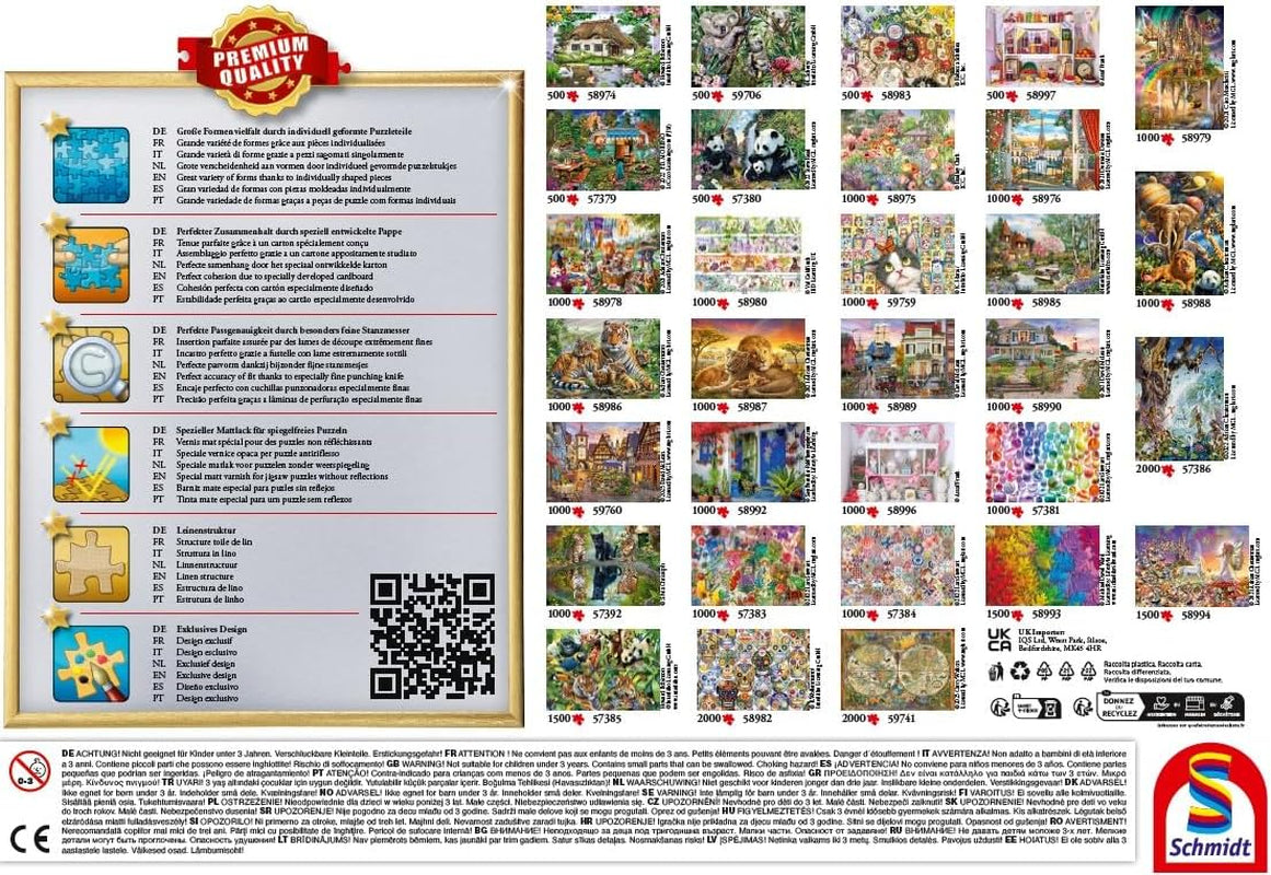 Schmidt Spiele 58390 Hond selfie, puzzel 500 stukjes Puzzel Naty Shop