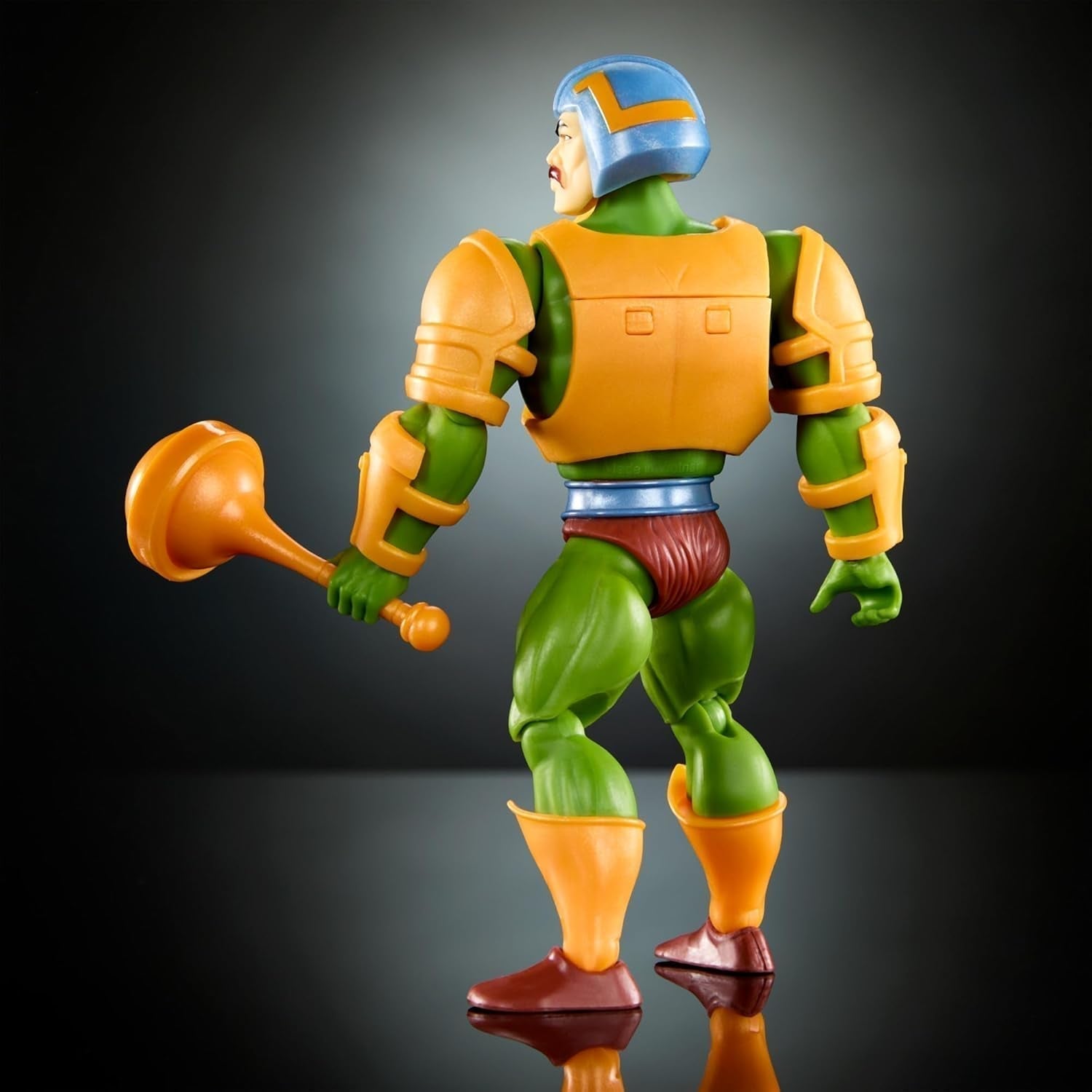 Masters of the Universe Origins speelgoed, Man-At-Arms Duncan-actiefiguur uit de cartooncollectie, hoogte ca. 14 cm, held met verwijderbaar pantser en accessoires, HYD25 Actiefiguren Naty Shop