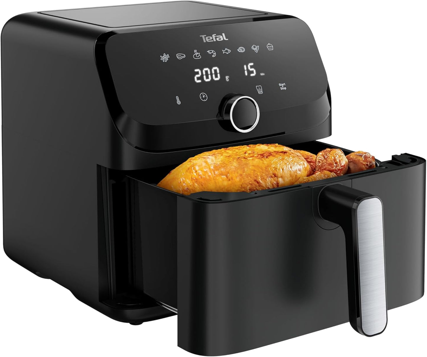 Tefal Easy Fry Mega Heteluchtfriteuse, inhoud 7,5 liter, maximaal 8 personen, EY8558E0 Apparaten Naty Shop Standaardtitel