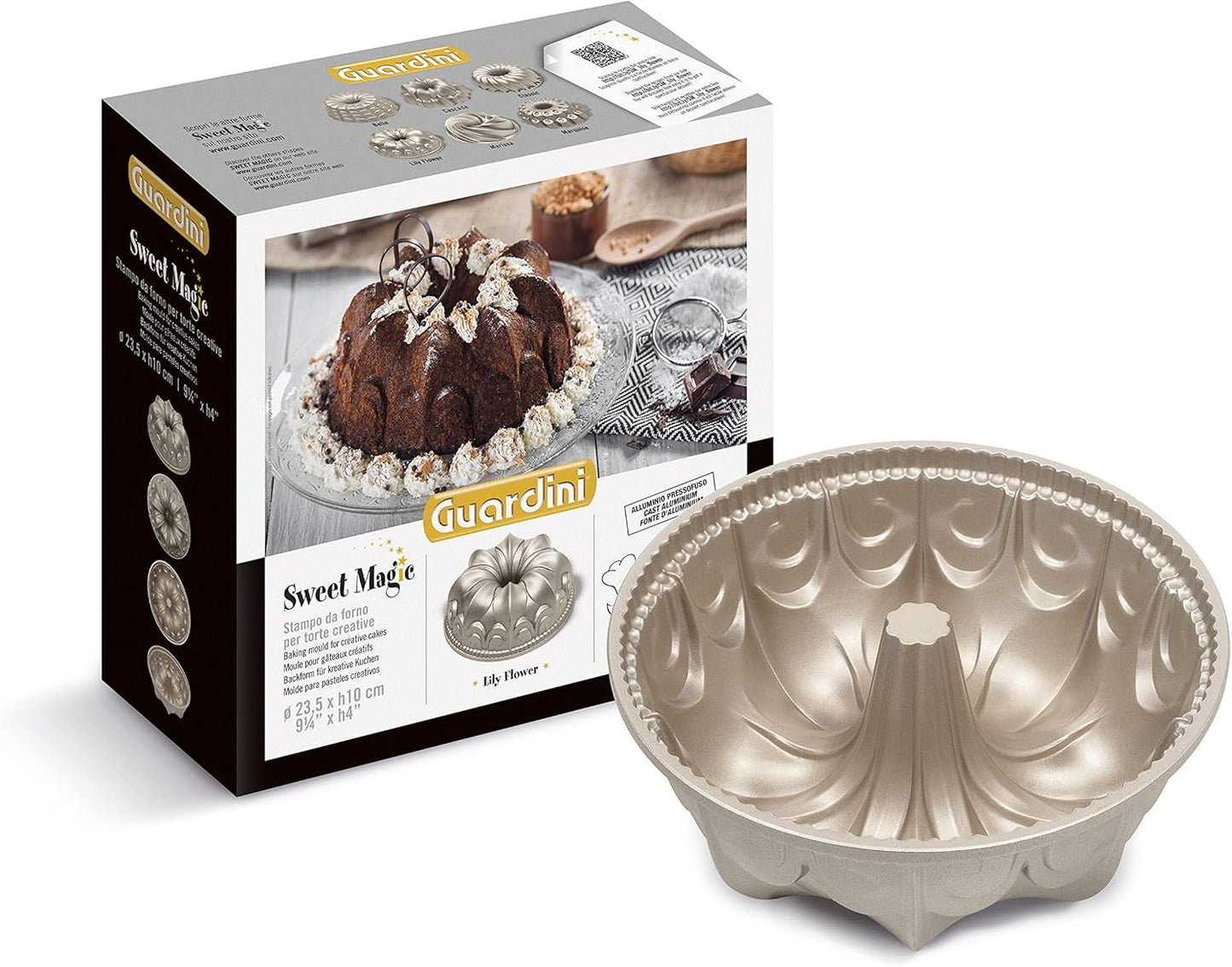 Sweet Magic Backform, Stahl Mallen en bakplaten Naty Shop Lilie