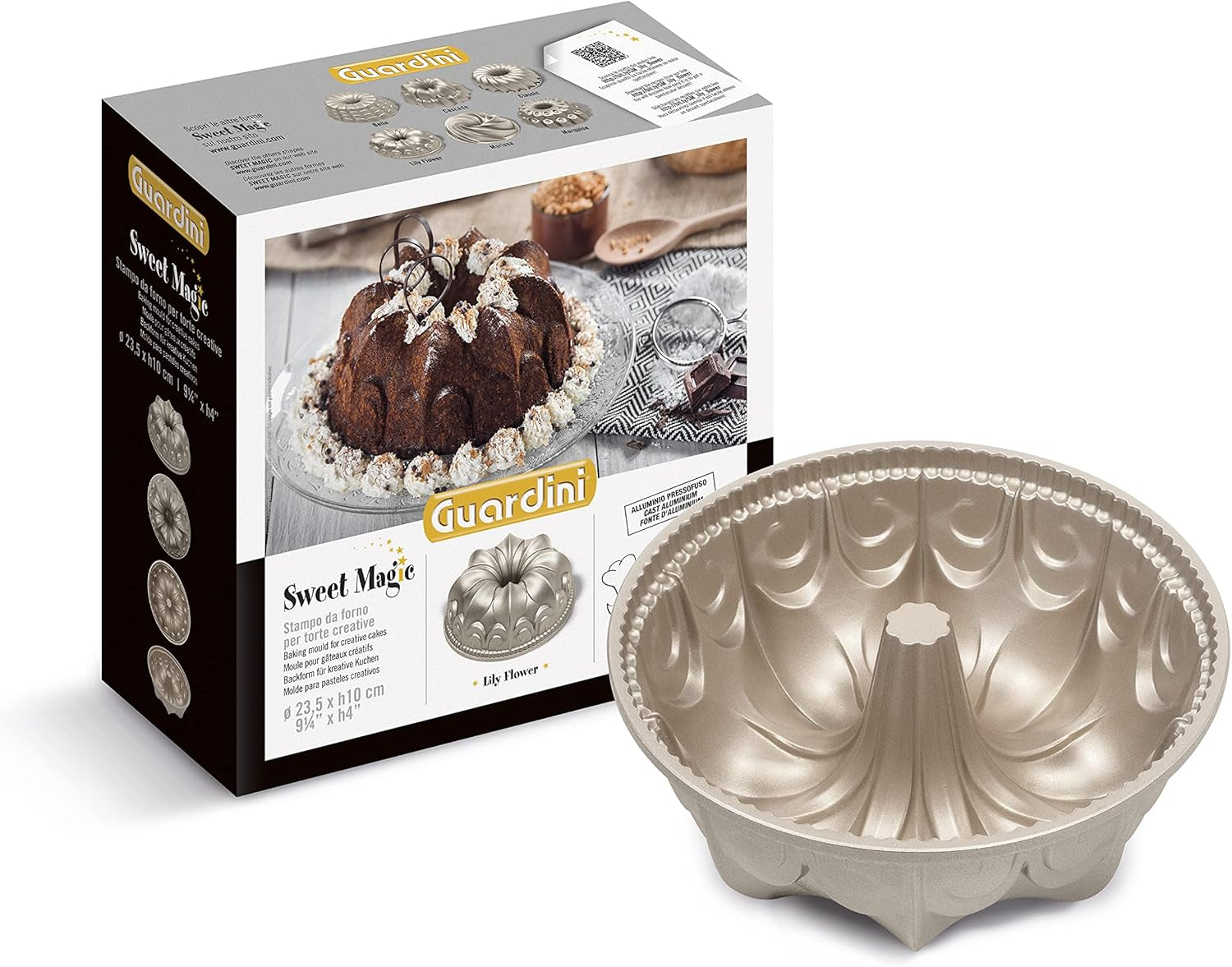 Sweet Magic Backform, Stahl Mallen en bakplaten Naty Shop Lilie