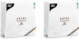 Papstar, 50 servetten "ROYAL Collection" 1/4-vouw 48 cm x 48 cm wit, #11577