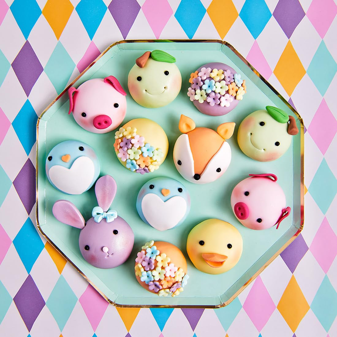 FunCakes Baby Blue Rolfondant: Gemakkelijk te gebruiken, soepel, flexibel, zacht en buigzaam, perfect voor taartversiering, halal, koosjer en glutenvrij. 1 kg Naty Shop suikerpasta
