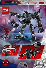LEGO Marvel Venom Mech versus. Miles Morales Beweegbare actiefiguren voor kinderen Spider-Man set met superheldenduel Minifiguren Speelgoedcadeau voor jongens en meisjes vanaf 6 jaar 76276 Bouwsets Bekijk de LEGO-Store