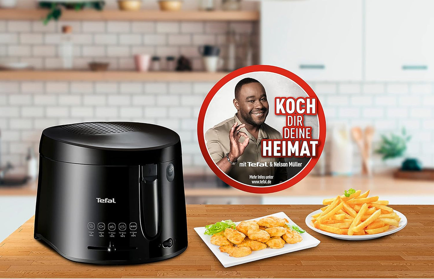 Tefal Maxi Fry Fryer, Cool Wall Technology, 1,2 kg, regelbare thermostaat Apparaten Naty Shop