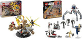 LEGO Marvel Spider-Man vs. Sandman: Showdown Superheldenspeelgoed met figuren, waaronder hagedis en elektro-rollenspel Bouwspeelgoed Cadeau voor actieliefhebbers jongens en meisjes 76280 Bouwsets voor LEGO-Store Clone Trooper Battle Pack