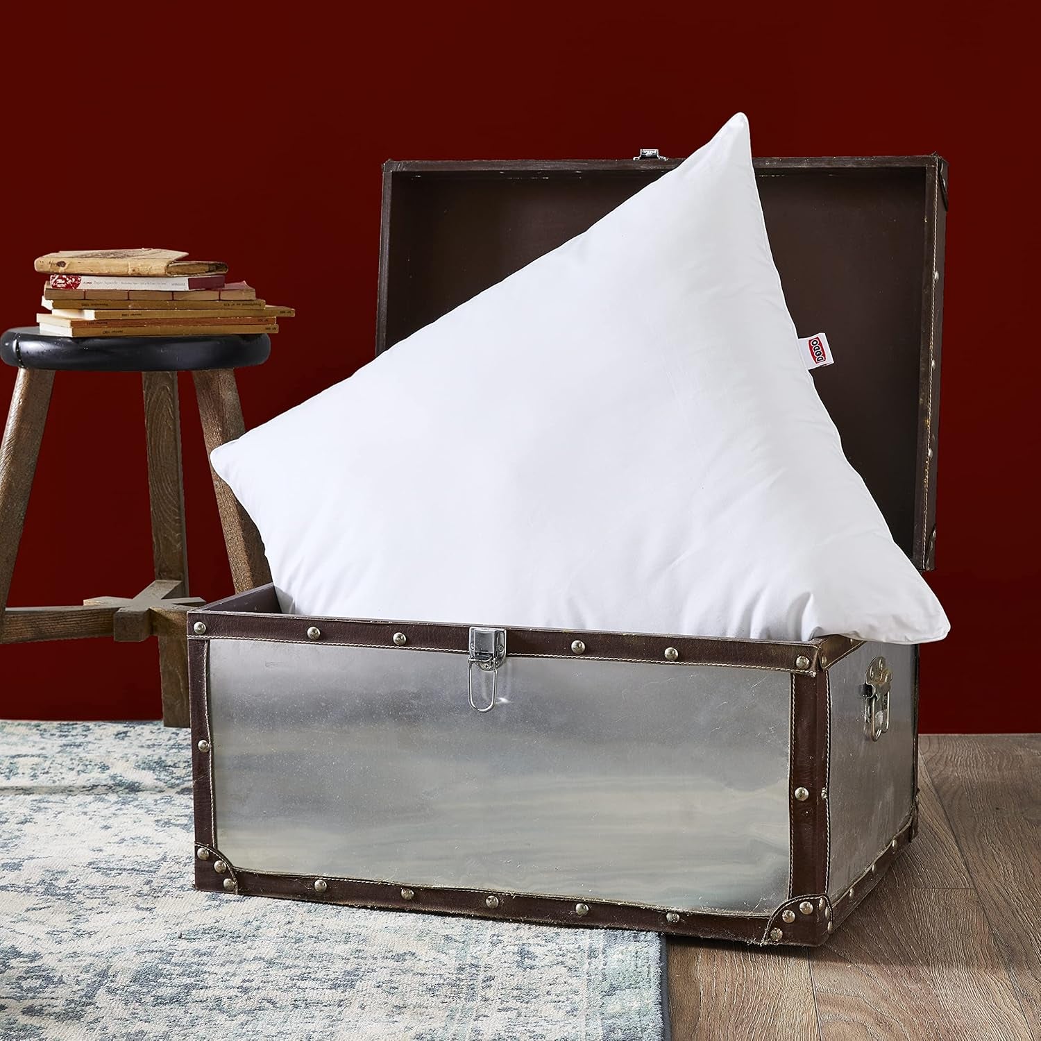 Bedmijt- en bedwantskussen 60 X 60 cm, medium comfort, Multi Protect kussen, zachtheid en bescherming, machinewasbaar op 40 °C Naty Shop standaard kussens