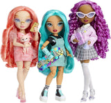 Rainbow High Fashion Doll - Pinkly Paige - Roze modepop in mode-outfit - met bril en ruim 10 kleurrijke speelaccessoires - Ideaal voor 4-12 jarigen en verzamelaars