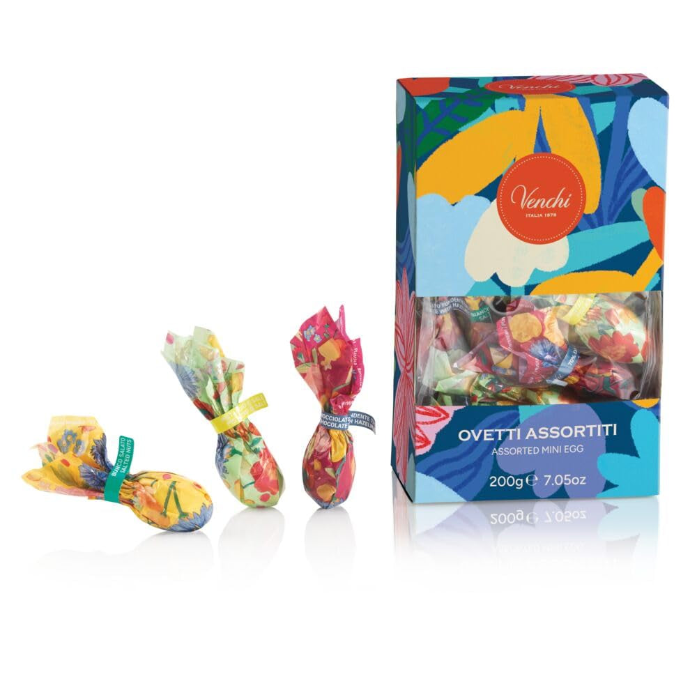 Geschenkdoos met ovetti di cioccolato collectie Camelia 200 g