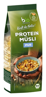 Biozentrale pure eiwitmuesli - 375g - Biologisch met honing - Als ontbijtgranen of als tussendoortje
