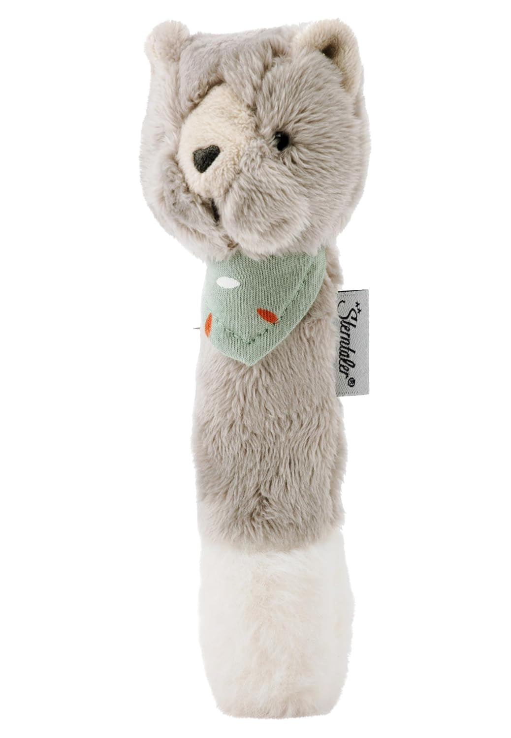Sterntaler babypieper kat Lilly - Zacht fleece babyspeelgoed - Vangspeelgoed voor baby's - Eerste pogingen tot vangen en spelen, grijs Speelgoed Bebe Naty Shop Standaard titel