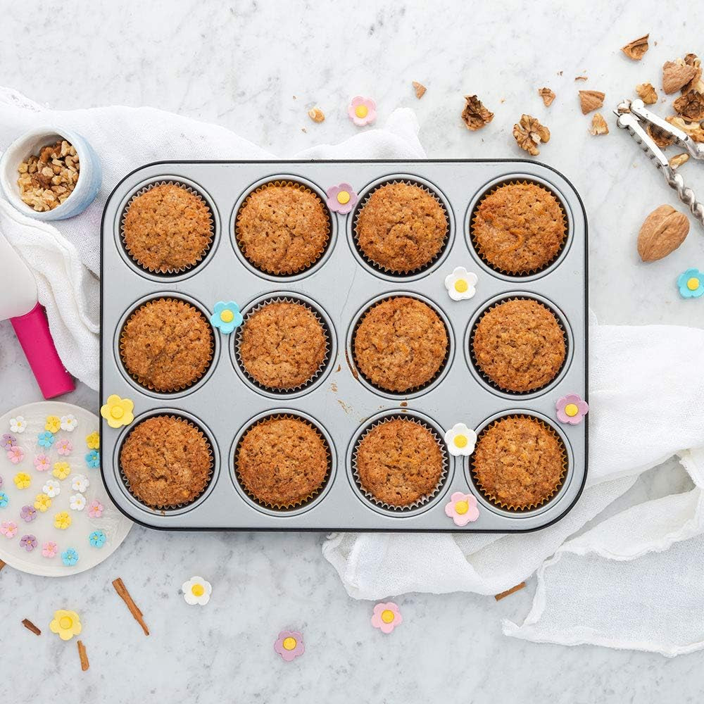 0062750 bakvorm voor 12 muffins Bakvormen en bakplaten Naty Shop