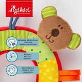 SIGIKID 40490 Actieve ring Baby Activity PlayQ Speelgoed voor meisjes en jongens aanbevolen voor kinderen vanaf 3 maanden veelkleurig Babyspeelgoed Naty Shop