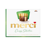 merci Finest Selection Amandelcrunch Varieteit – 1 x 250 g – Verfijnde specialiteiten met noten en chocolade – Gevulde en ongevulde pralines