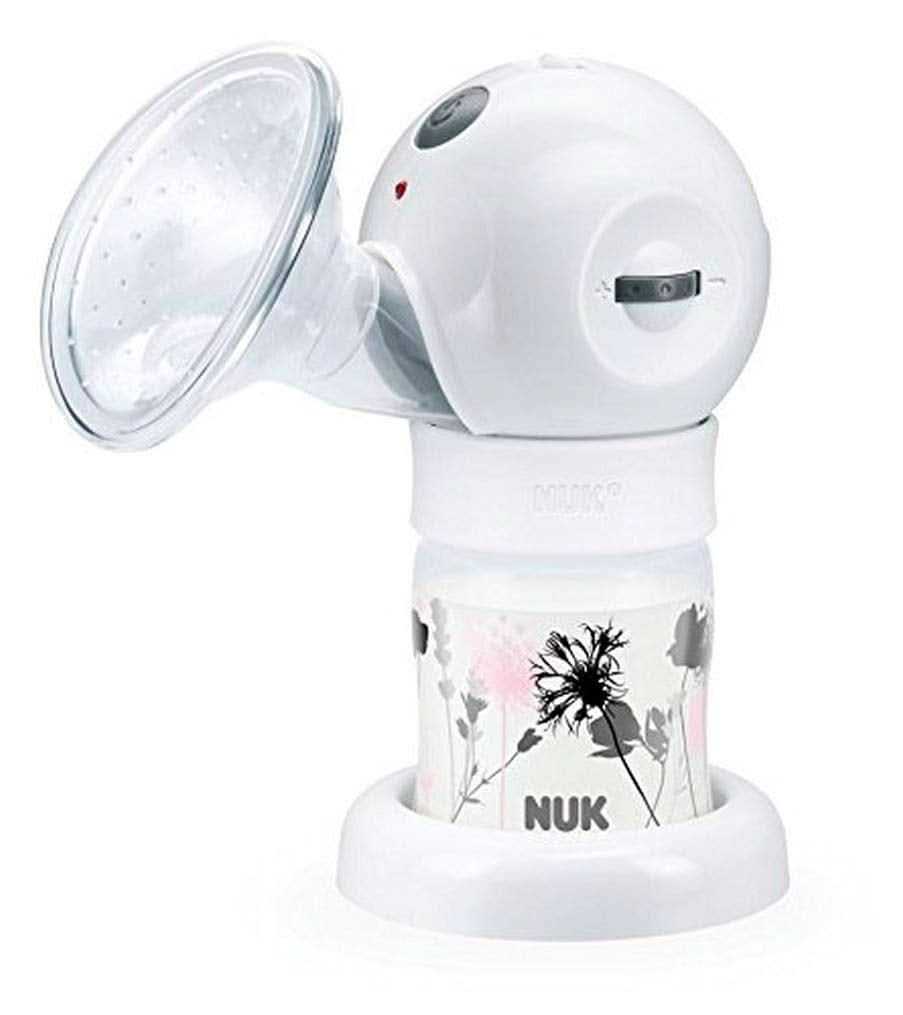 Elektrische borstkolf Nuk Luna Accessoires Voeding en borstvoeding Baby Naty Shop Wit 1 stuk