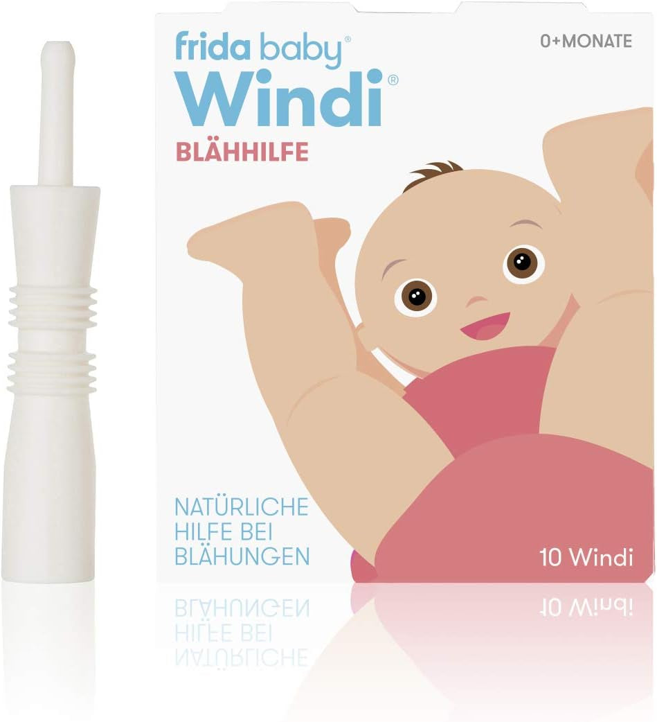 Fridababy Windi gasontlasting voor baby's vanaf 0 maanden 10 stuks wegwerpkatheters aardgasontlasting 20437