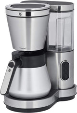 WMF Bueno espressomachine met glazen karaf, filterkoffie, 10 kopjes, aan/uitknop, antidruppelsysteem, oscillerend filter, automatische stop, verwarmingsplaat, 1000W