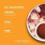 Lily's Kitchen Natuurlijk natvoer voor volwassen katten, ingeblikt, smakelijke stukjes in kippenjus, graanvrij recept (24 bakjes x 85 g)