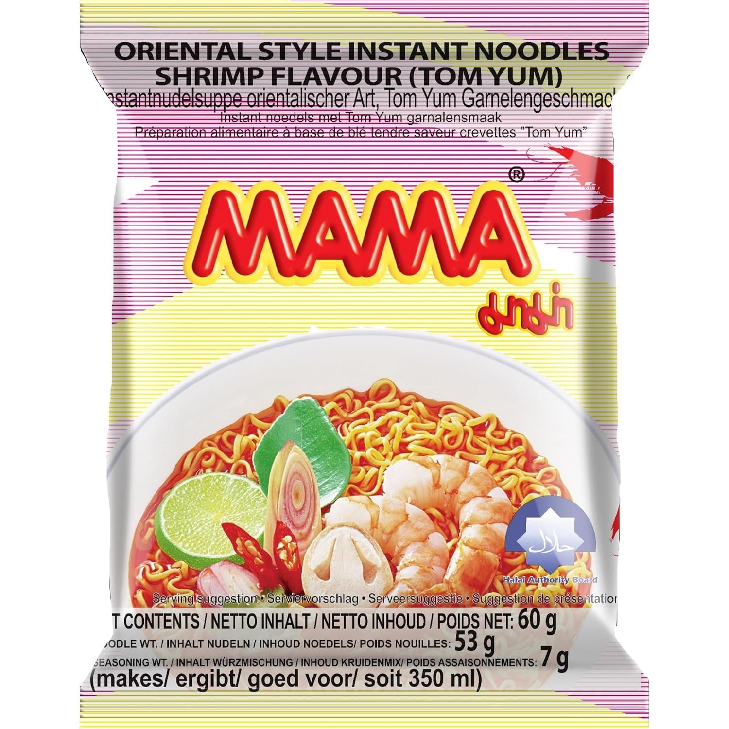 MAMA - Instantnoedels met Kip - Multiple Pack (30 X 55 GR)