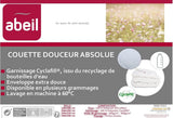 Abeil 15000000325 Kussen, wit, wit, 240 X 260 cm Dekbedden en dekbedden Naty Shop