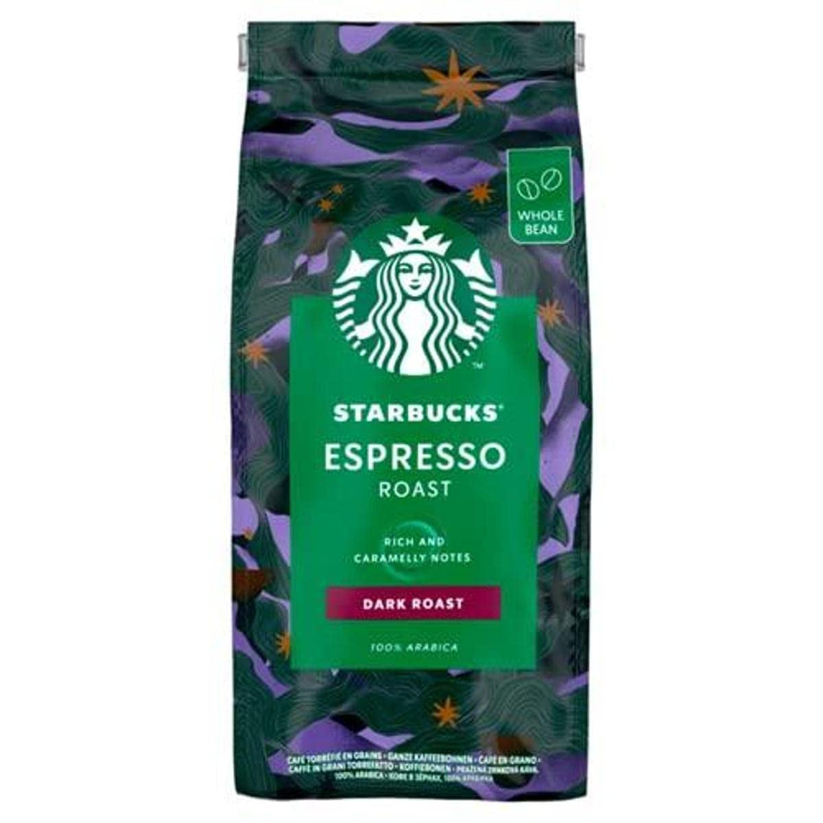 Starbucks® - Zwart geroosterde espressobonen - 450 g