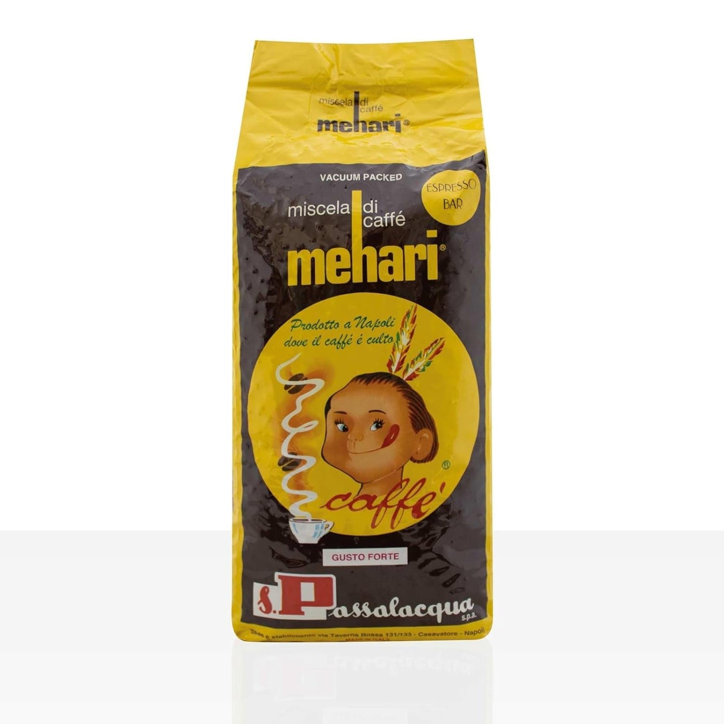 MEHARI KOFFIE - ESPRESSO BAR - 1 kg PAKKET KOFFIEBONEN