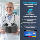 Vlaggenschip vliegtuig nekkussen - nekkussen voor volwassenen - nekkussen voor auto - reiskussen van traagschuim - wasbaar met smalle rug (zacht en ademend fluweel) - verstelbaar, grijs Naty Shop Cervicale orthopedische kussens