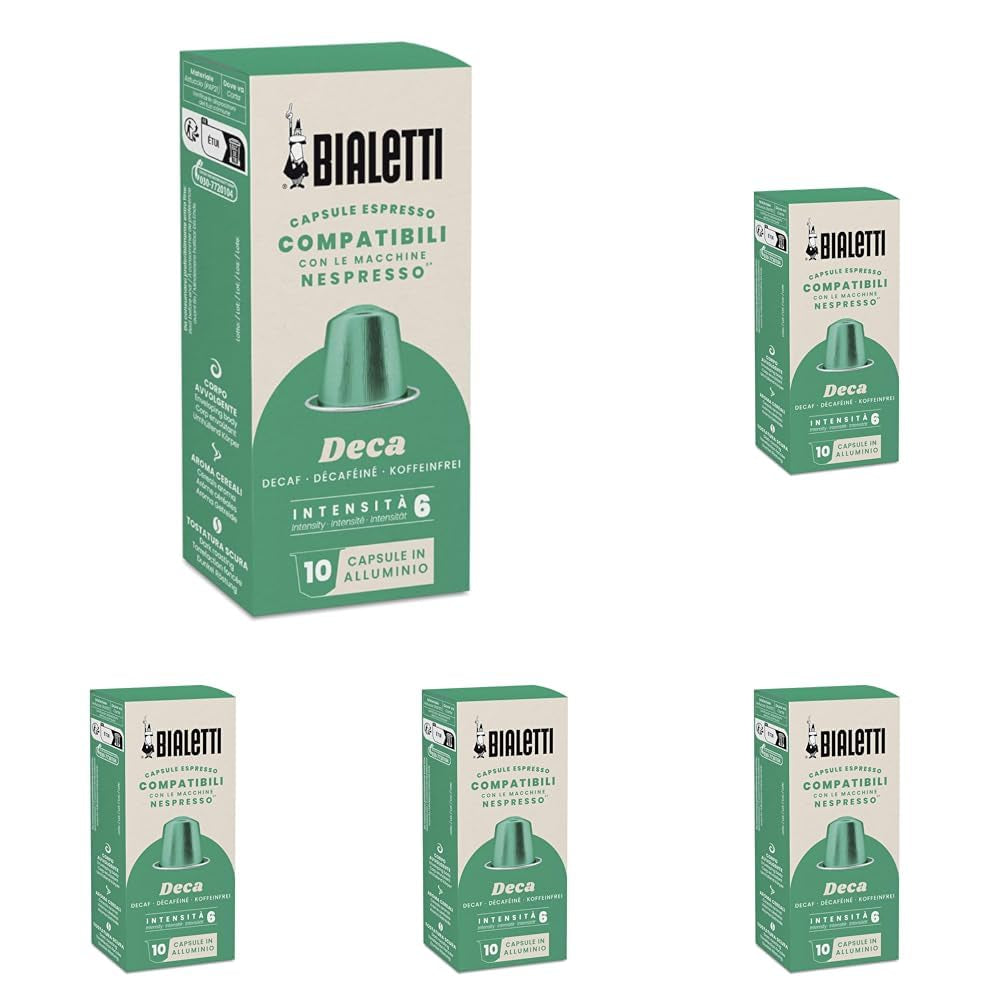 - Kaffee Nespresso®-compatibele capsules – cafeïnevrij – 10 capsules (verpakking van 5)