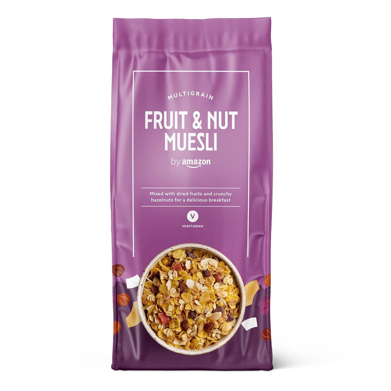 Muesli met fruit en noten uit Amazon, 750g