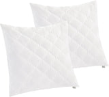 Traumnacht Bamboekussen met bamboevezels, hypoallergeen, antibacterieel Kussenset met ritssluiting, bestaande uit 2 kussens 40X80Cm, Oeko-Tex gecertificeerd, ontwikkeld in Duitsland Naty Shop standaard kussens 80 X 80 Cm Kussen