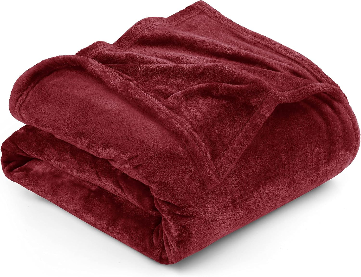 Utopia Bedding Gezellige fleecedeken [228x228 cm, grijs] Zachte, lichte, warme en pluizige deken Comfortabele en ademende deken voor slaapbank, slaapbank, bedden en dekens Besuche den Utopia Bedding-Store Bordeaux 150X200 Cm