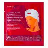 GYADA COSMETICS Textiel haarmasker voor kleurbescherming en verfrissend glanseffect Thermische kap Kamille Macadamia-olie en panthenol 60 ml Naty Shop haarmasker 1 stuk (pak van 1) noten