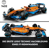 Lego Technic McLaren Formule 1 racewagen - F1-model voor volwassenen met V6-motor en stuurinrichting - Cadeau voor motorsportfans en verzamelaars - 42141 Bouwsets Besuche den LEGO-Store