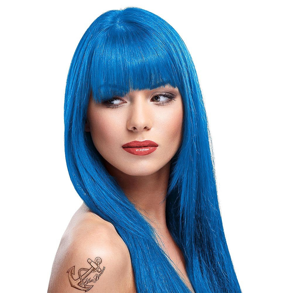Directions semi-permanente haarkleuring 88ml - Fluorescerend Oranje Haarverf Naty Shop Laguneblauw 88 Ml (pak van 2)