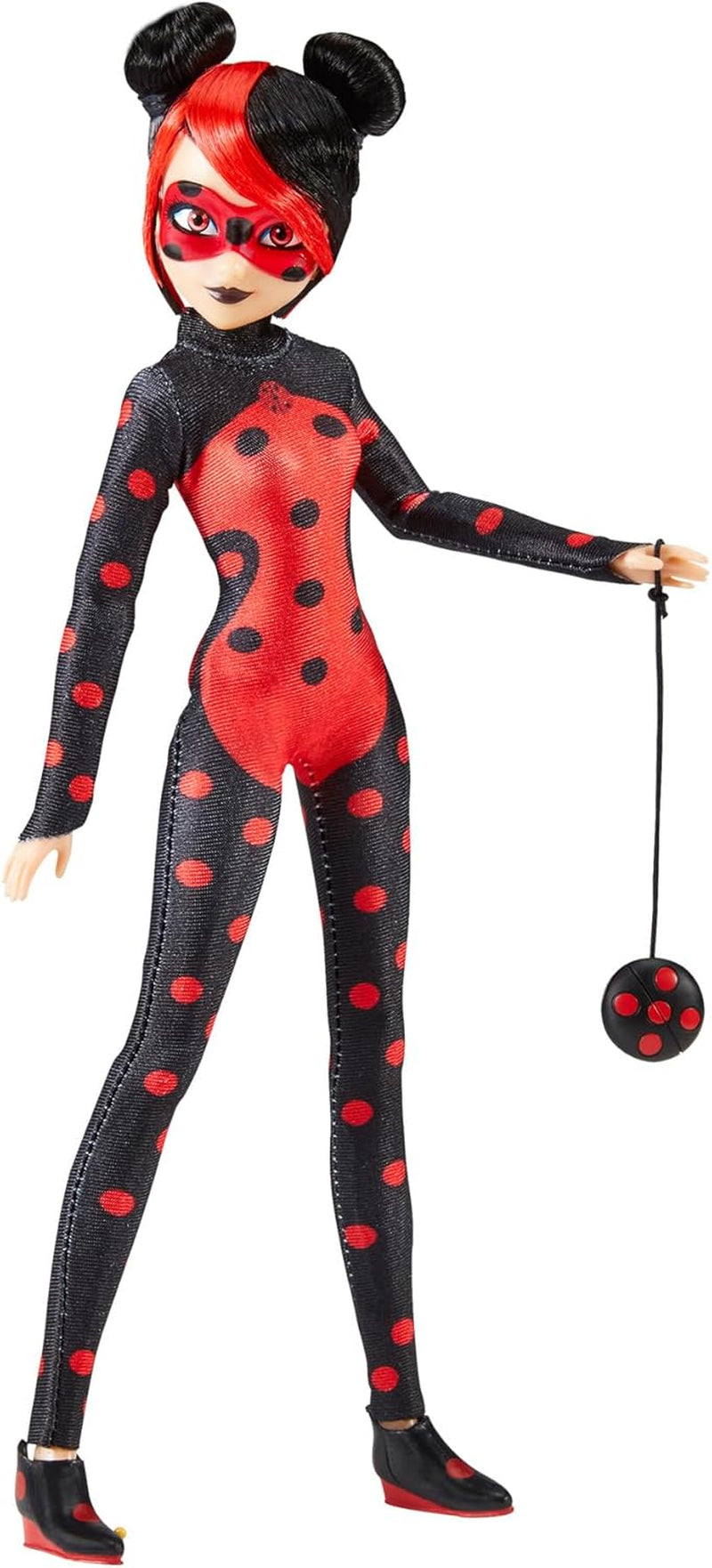 Bandai - Wonderbaarlijk lieveheersbeestje - Pop Marinette Kleurverandering Verrassing - Wonderbaarlijke gezamenlijke pop, 26 cm + 3 verrassingen - Willekeurig patroon - P50390 Naty Shop Shadybug-poppen