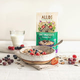 Allos ongezoete eiwitmuesli | Biologische Muesli | Havermout | Ontbijtgranen | Veganistisch (5 x 450 g), 1 stuk (pak van 5)