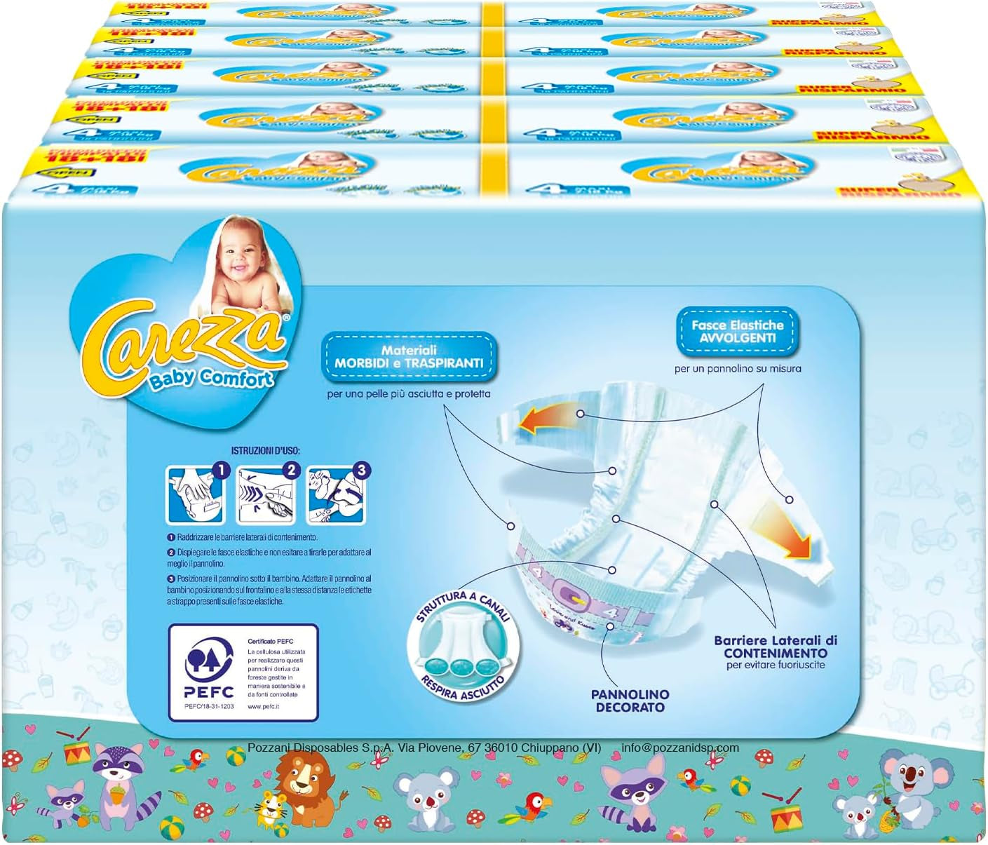 Babycomfort Maxi | Maat 4 (7-18kg) | 144 luiers