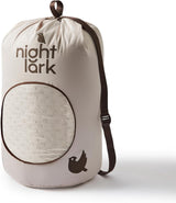Night Lark dekbed zonder hoes, 4,5 Tog, Kingsize, Getufte Dot-collectie, luxe beddengoed, hypoallergeen, machinewasbaar, warm zand dekbedden en quilts Naty Shop
