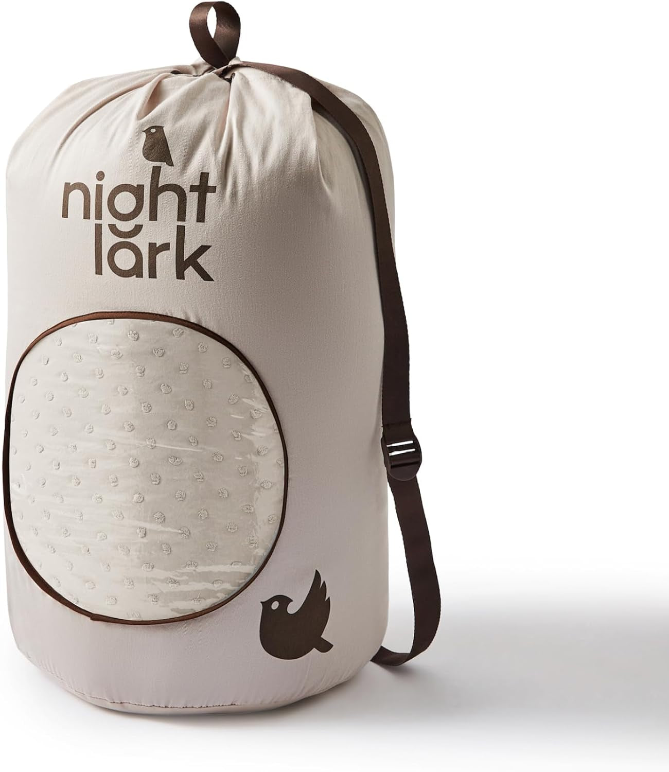 Night Lark dekbed zonder hoes, 4,5 Tog, Kingsize, Getufte Dot-collectie, luxe beddengoed, hypoallergeen, machinewasbaar, warm zand dekbedden en quilts Naty Shop