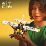 LEGO Technic Propellervliegtuig Bouwspeelgoed voor kinderen Cadeau voor jongens en meisjes vanaf 8 jaar Roterende propellervliegtuigmotor met 4 cilinders Zuigermotor Model 42198 Bouwsets Bekijk de LEGO-Store