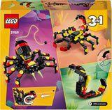 LEGO Creator 3In1 Wilde dieren: Verrassingsspin - speelgoed om om te bouwen tot een schorpioen- of slangfiguur - bouwset met 3 modellen - cadeau voor jongens en meisjes vanaf 7 jaar 31159 Bouwsets Besuche den LEGO-Store