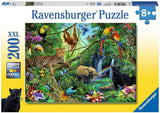 Ravensburger Puzzel voor kinderen - 12660 Dieren in de jungle - Dierenpuzzel voor kinderen vanaf 8 jaar met 200 stukjes in Xxl-formaat Puzzel Naty Shop Standaard titel