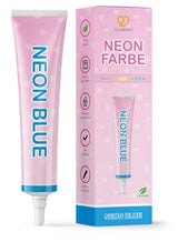 Goodbake Neonlebensmittelfarben 6 Farben Set – Intensieve Lebensmittelfarbe – Lebensmittelfarbpaste – Zum Einfärben Von Torten, Fondant, Botercreme Uvm. – 100% Veganistisch Naty Shop Neon Blauw