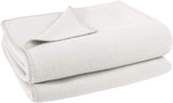 Zoeppritz deken in kleur: Rood, Gemaakt van 65% Polyester, 35% Viscose, Afmeting: 160X200 Cm, 103291-235-160X200 Zoeppritz Bedden en Hoezen Sinds 1828 010 Offwhite 160X200 Cm