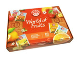 Teekanne World of Fruits (NIEUWE EDITIE) - Doos met selectie fruittheeën - 6 smaken * 5 theezakjes