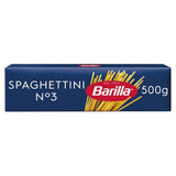 Pasta Barilla Klassieke Spaghettini nr. 3 hoogwaardige durumtarwe, altijd beetgaar (1 x 500 g)