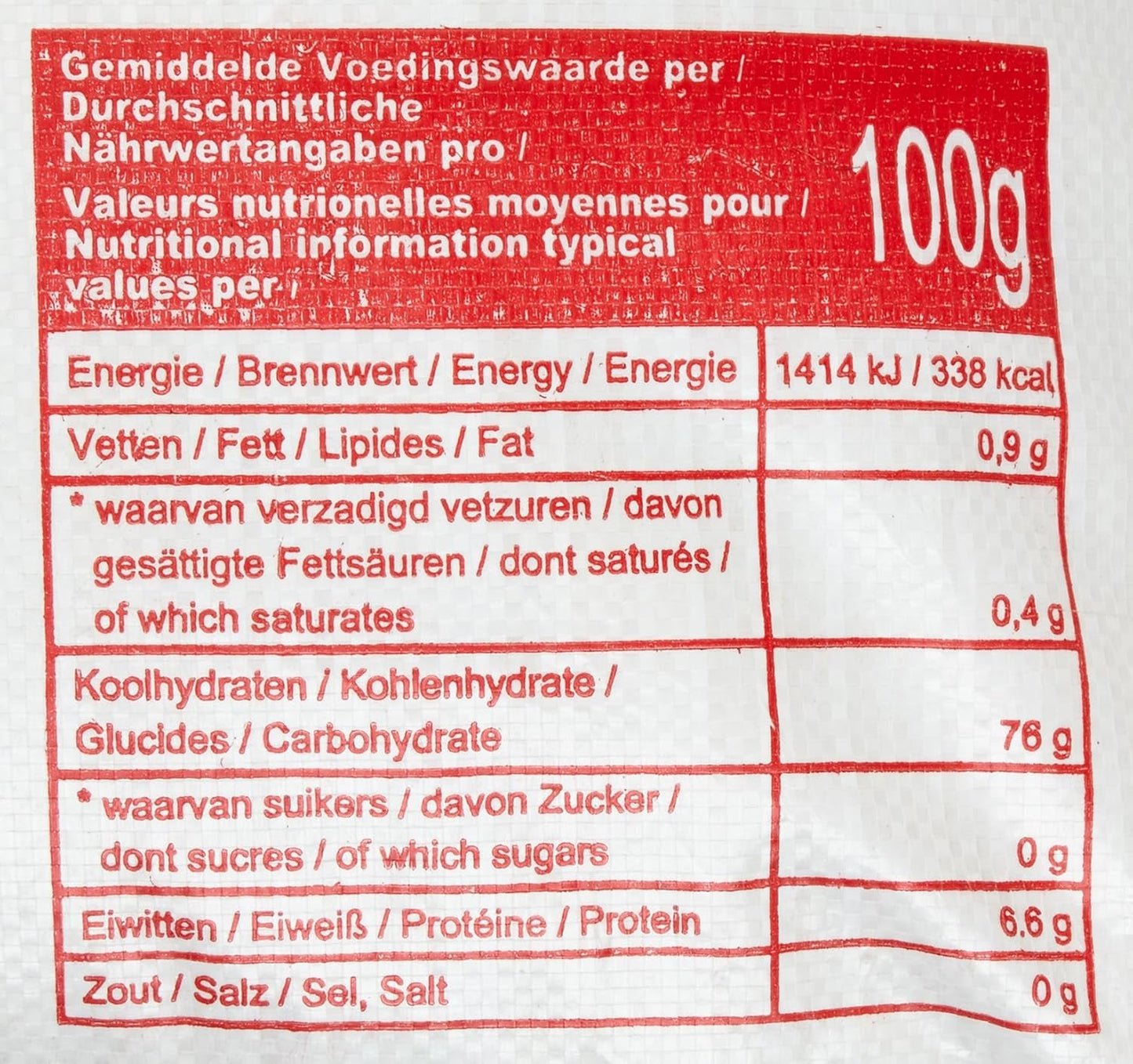 Aroy-D geurrijst, 100% langkorrelige rijst, 1 pakje (1 x 20 kg)
